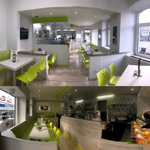 Innenraum des Eiscafé San Remo